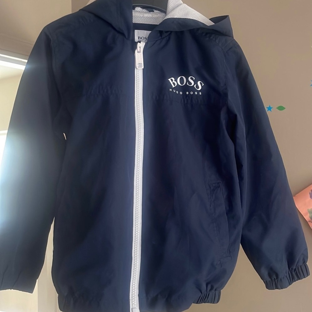 Kids Hugo Boss rain jacket